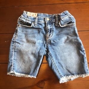 Kids polo Ralph Lauren denim shorts